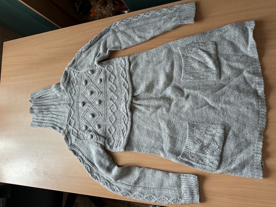 Сіра туніка/сукня