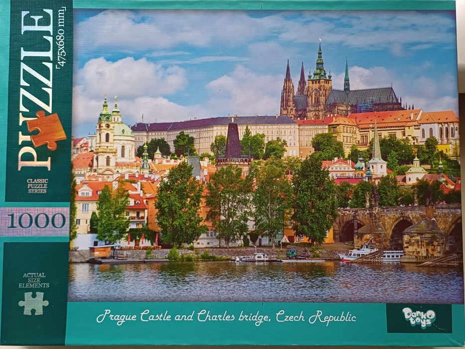 Пазли 1000шт,  всі елементи в наявності