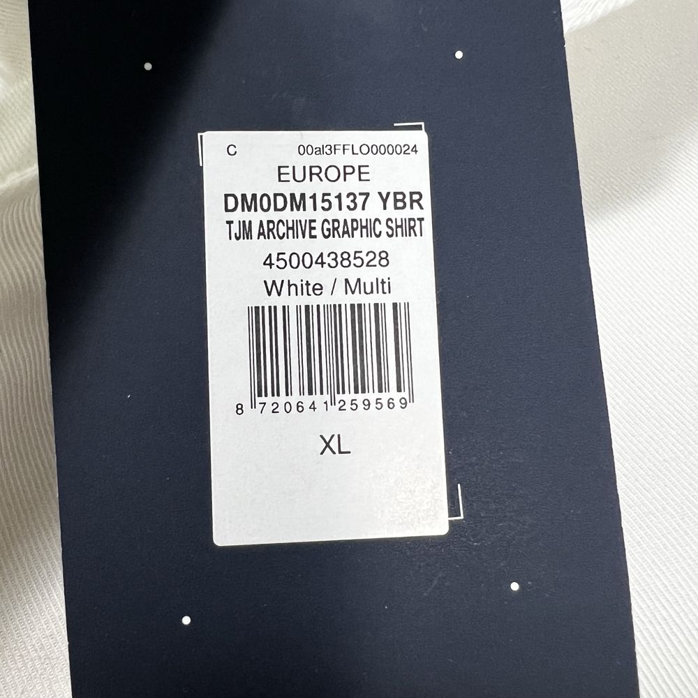 Чоловіча сорочка з бавовни Tommy Jeans Archive graphic shirt