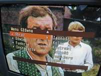 Telewizor kineskopowy CRT Philips Polskie menu