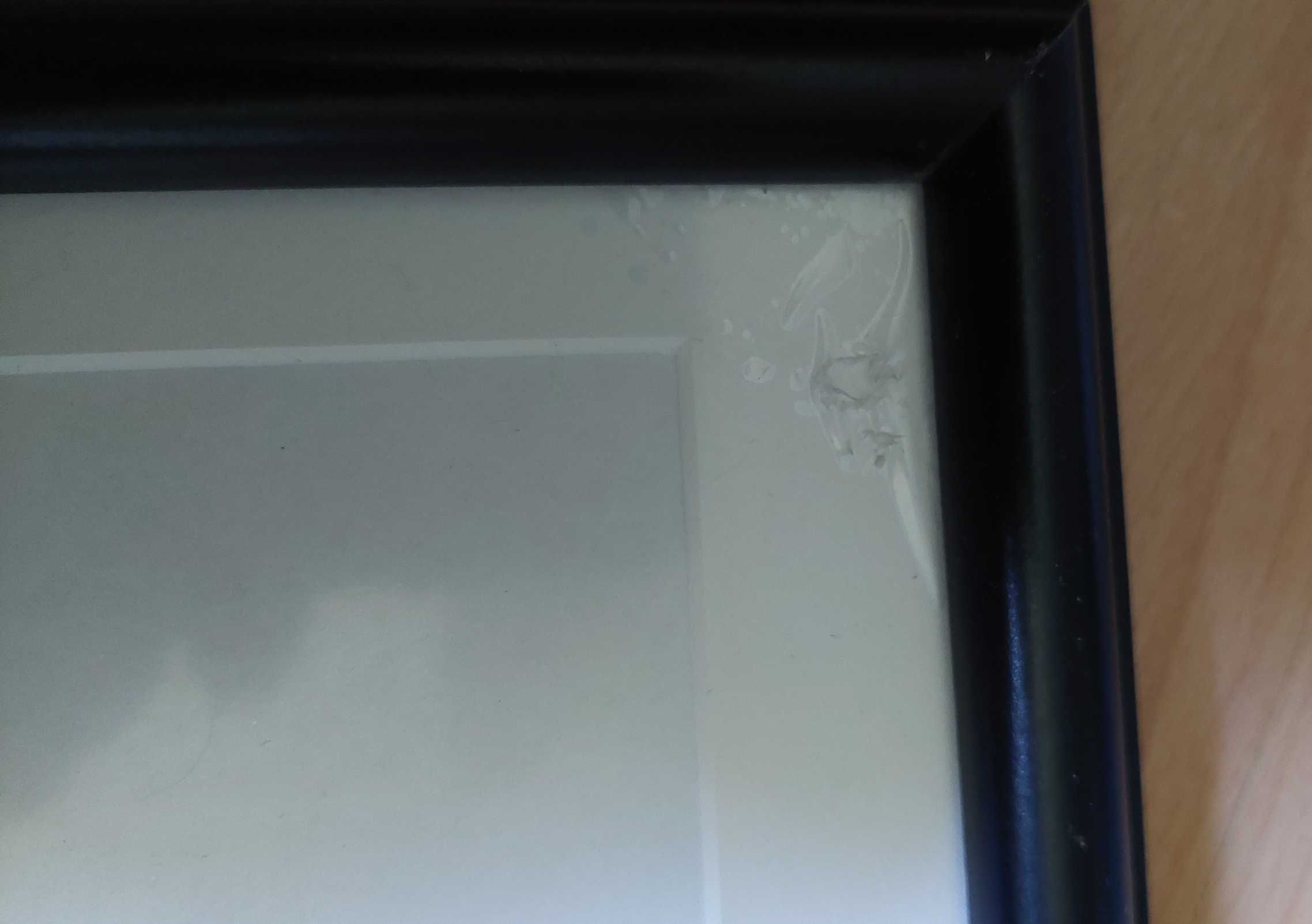 IKEA; ramka na 4 zdjęcia 9x 13 cm; MARIETORP z passe-partout; czarna