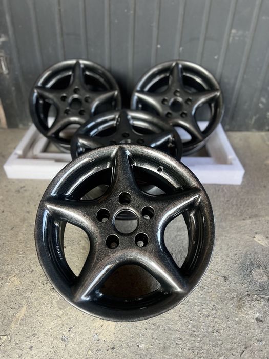 Диски 5:112р15 vw ауді шкода мерседес легкосплавні титани