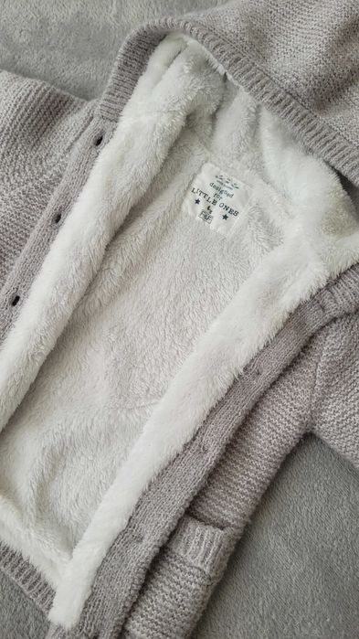 Elegancki sweterek, komplet ubranek dla chłopca 92/98 body, koszula
