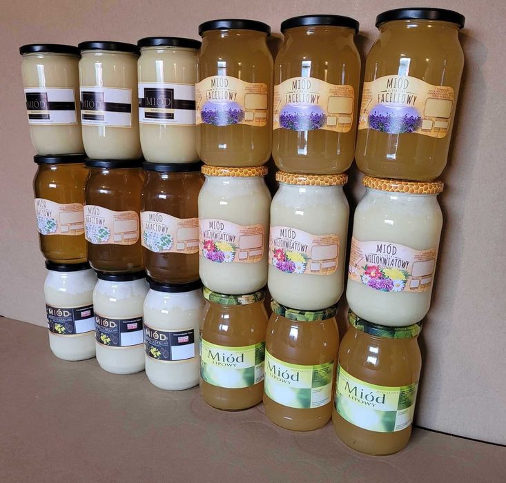 Miód wielokwiatowy wiosenny z POLSKIEJ pasieki