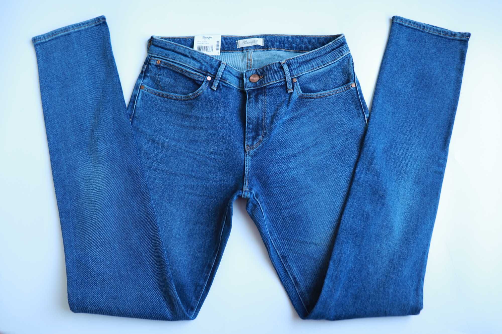 WRANGLER SLIM W28 L34 damskie spodnie jeansy nowe