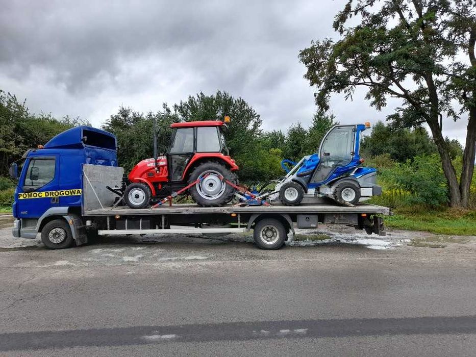 Autolaweta pomoc drogowa holowanie usługi transportowe