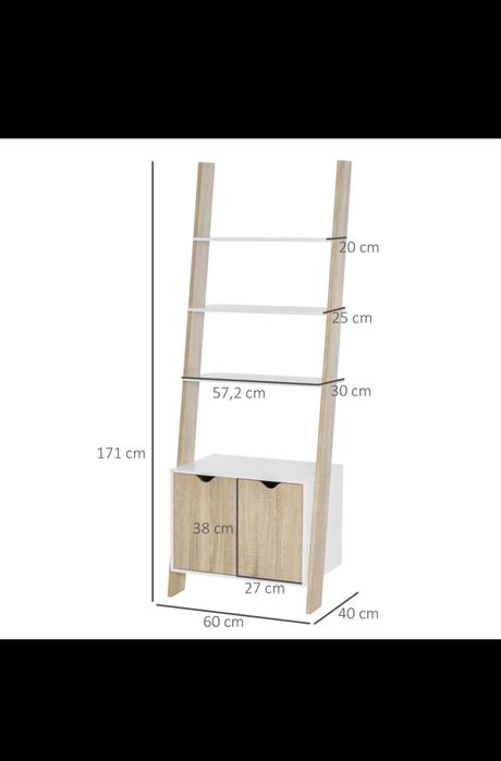 Estante estilo nórdico NOVA