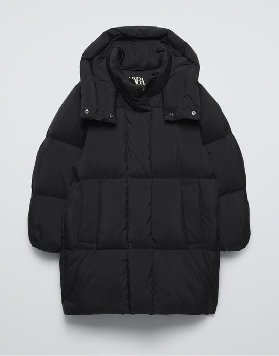 Пуховик Zara зимова курта 122 164