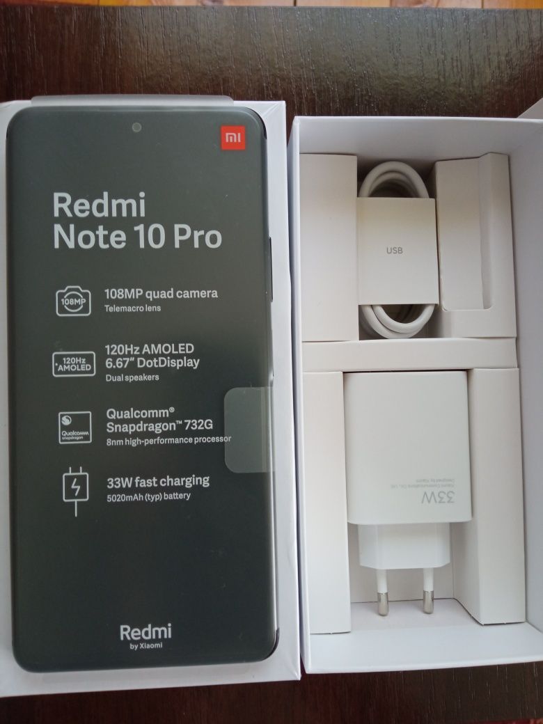 Xiaomi Redmi Note 10 Pro 6/128 Onix Gray
