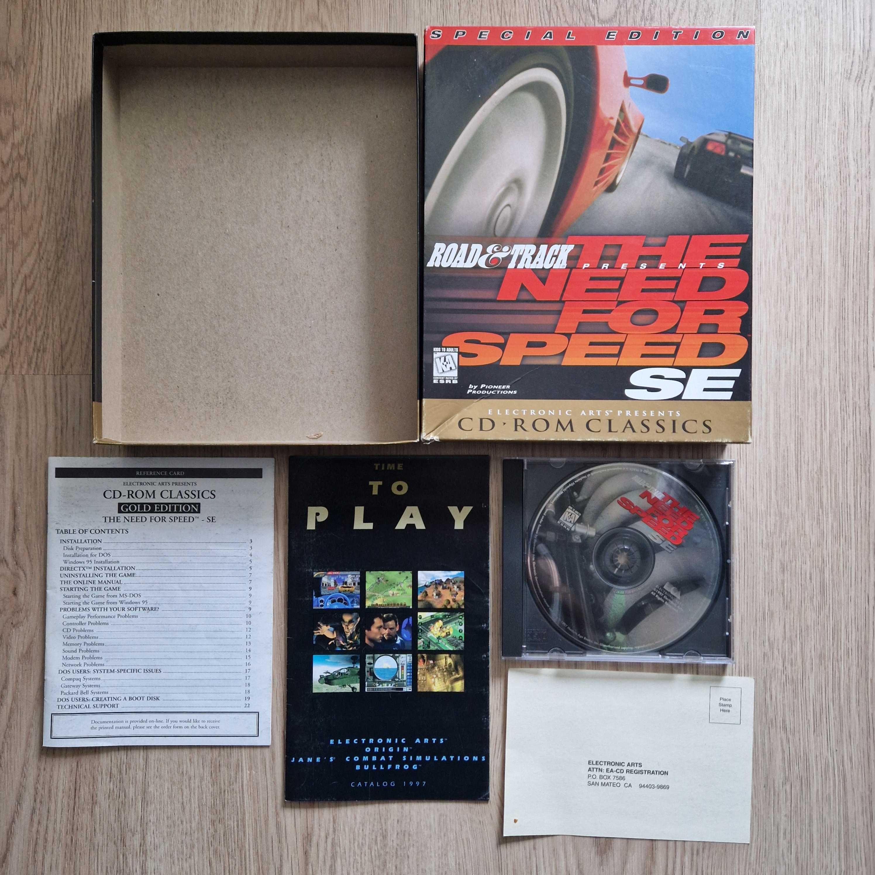 Road&Track Presents:The Need for Speed-Special Edition BIG BOX PC 1,2