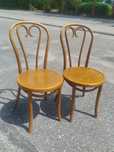 Krzesło krzesła gięte krzesła thonet paged Jasienica PRL vintage