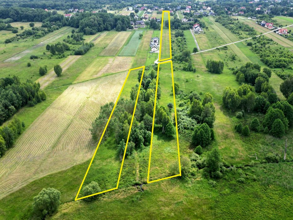 Atrakcyjna działka, 12 km od centrum Kielc
