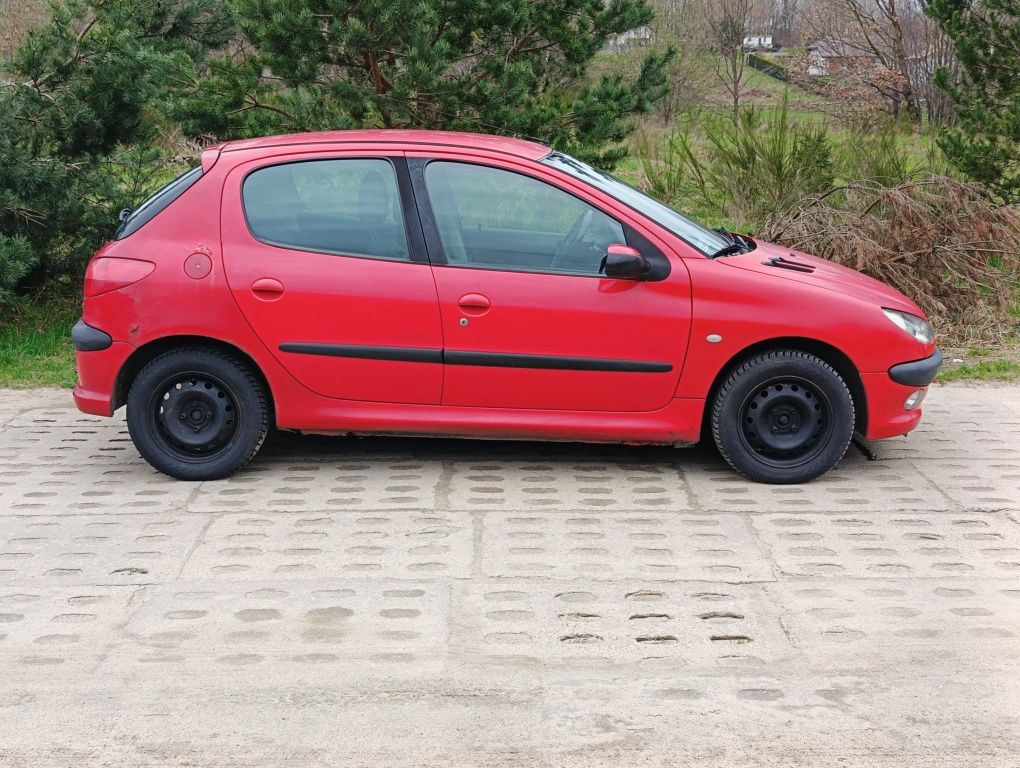 Peugeot 206 1.4 HDI, 2003r, 5 drzwiowy, klimatyzacja, el. Szyby itp