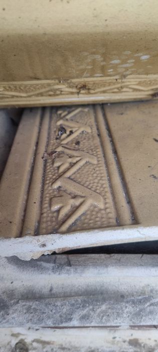 Kafle pieca kaflowego + cegły szamotowe