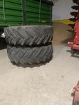Koła bliźniacze 520/85/R42 komplet sprzegów