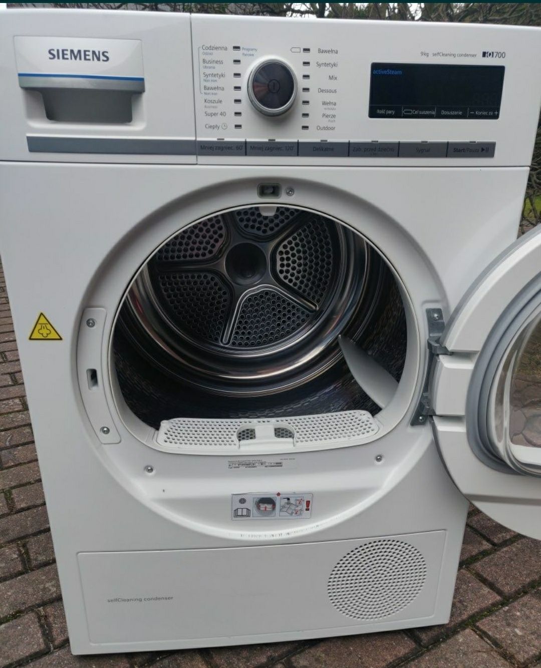 Bosch Siemens IQ700 suszarka do ubrań 9kg z funkcją PARY - GWARANCJA !