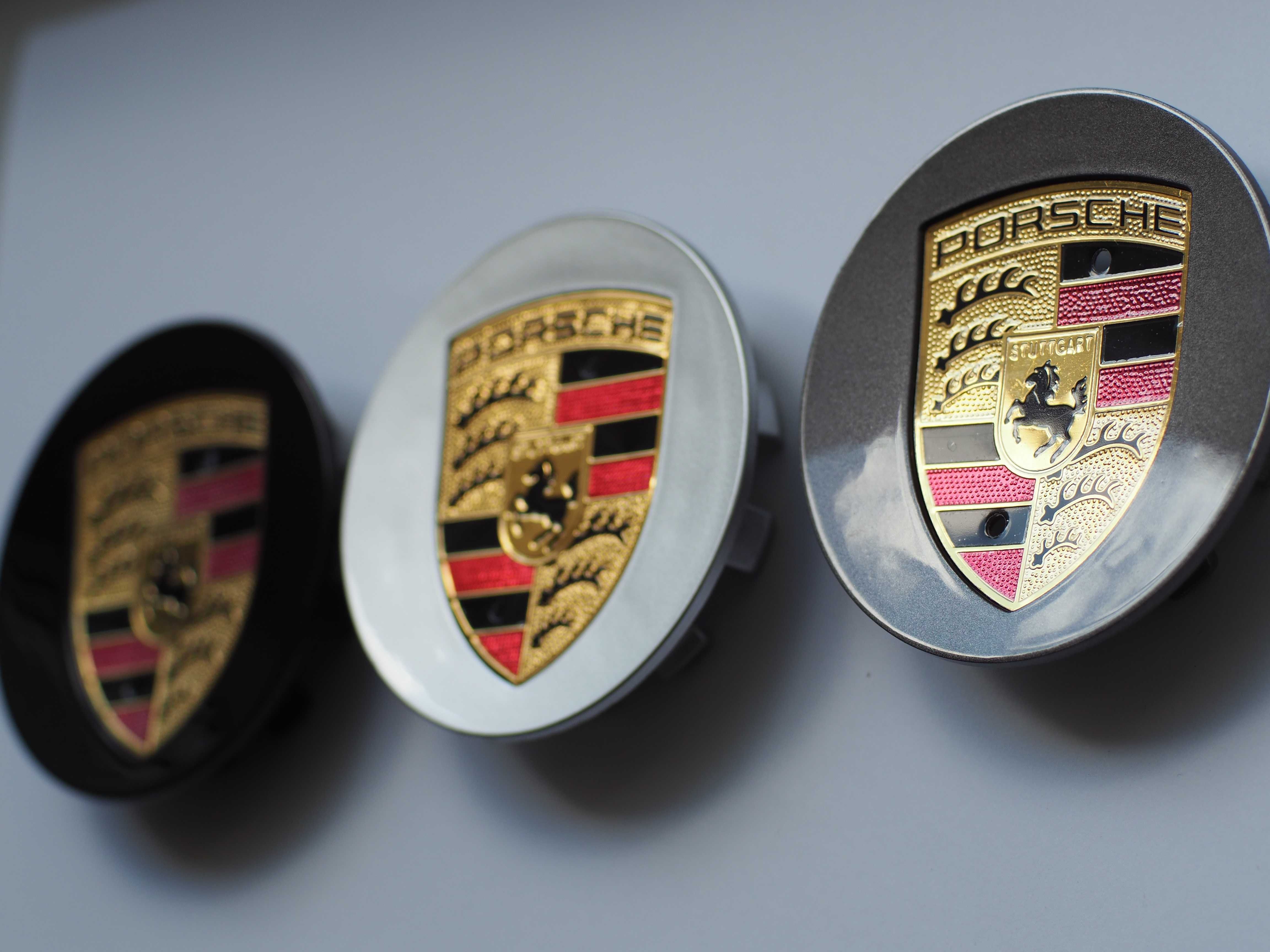 Nowe Dekielki Porsche 76mm i 65mm