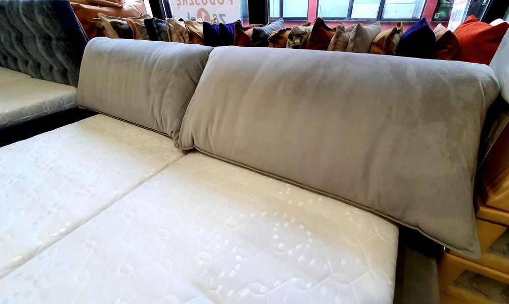 WYPRZEDAŻ Łóżko tapicerowane CITY 160x200 z pojemnikiem