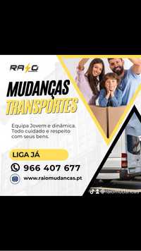 Mudanças transportes