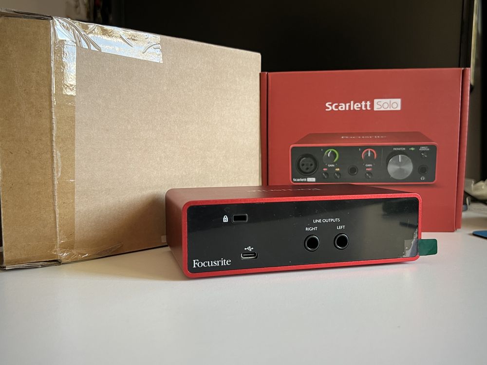 Focusrite Scarlett Solo 3rd Gen