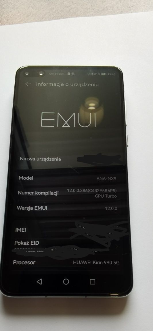 Huawei p40 5G 8/128 GB