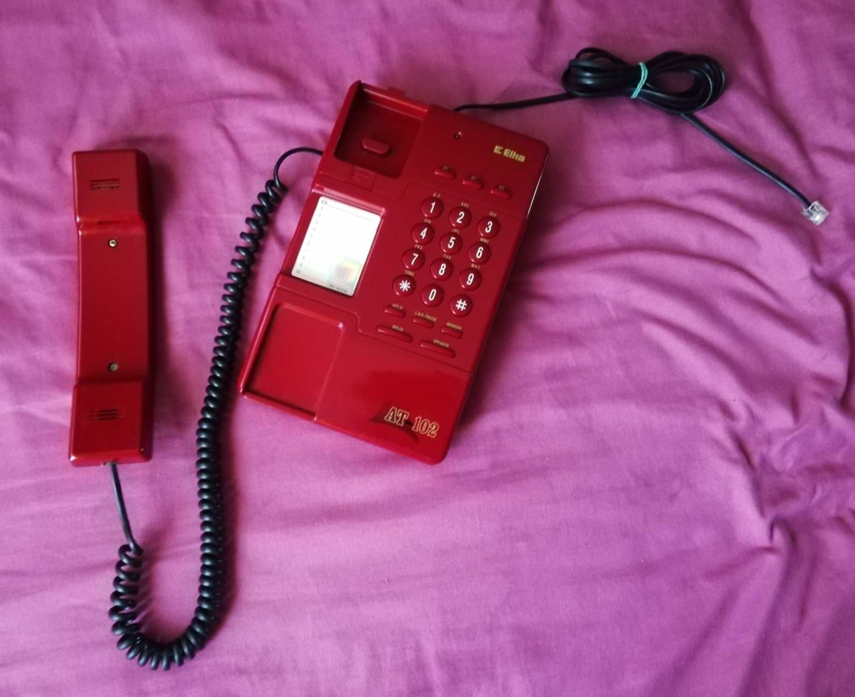 Telefon stacjonarny przewodowy PRL Eltra AT102 stan bdb