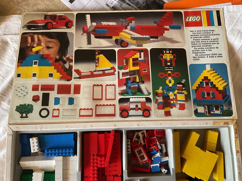 Lego set 7-3 de 1973 completo