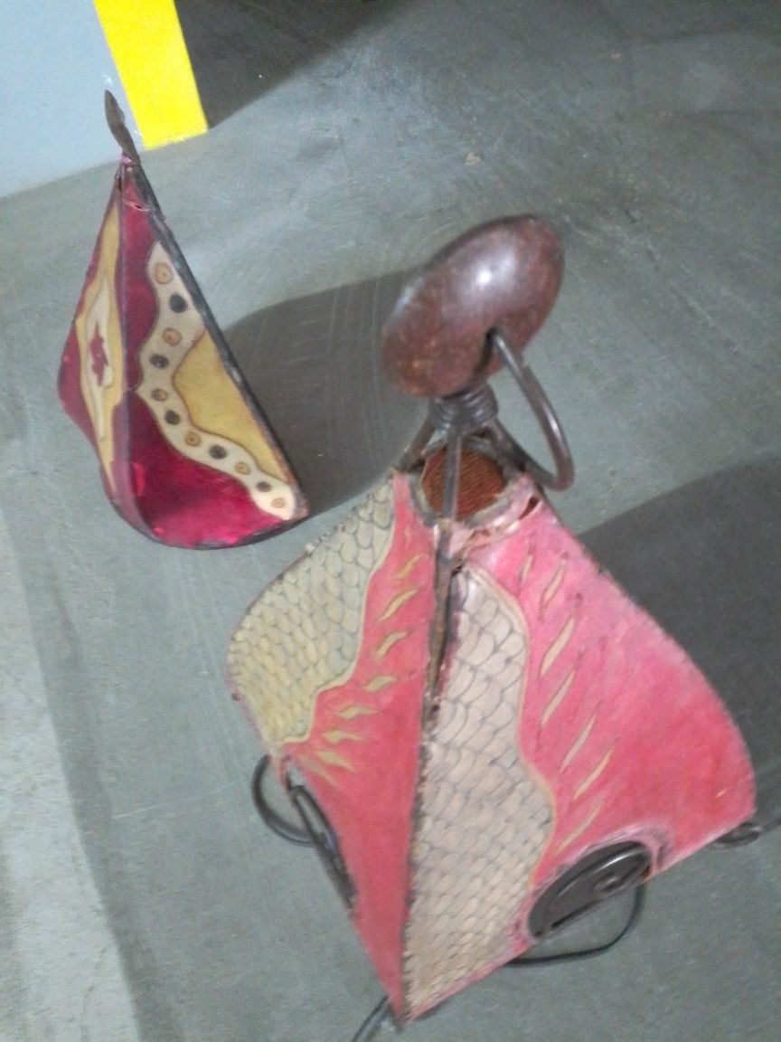 Conjunto de candeeiros marroquinos