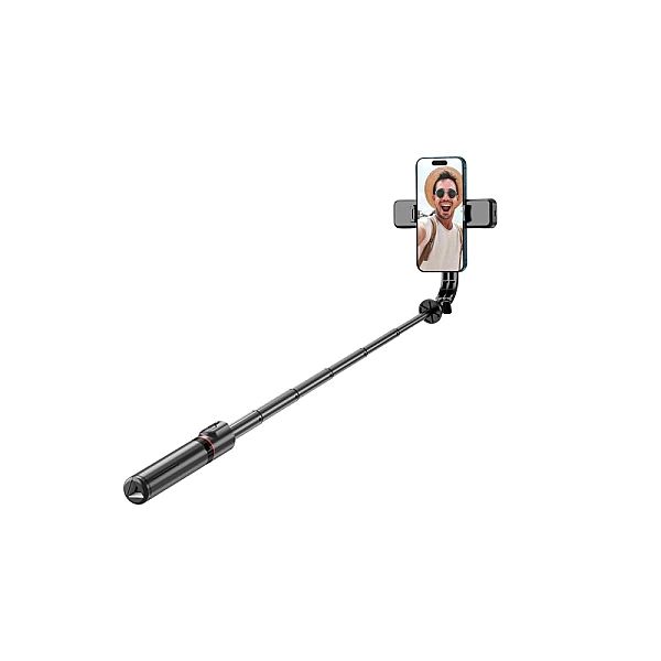 Tech-Protect L05S Wireless Selfie Stick Tripod & Led Light Black