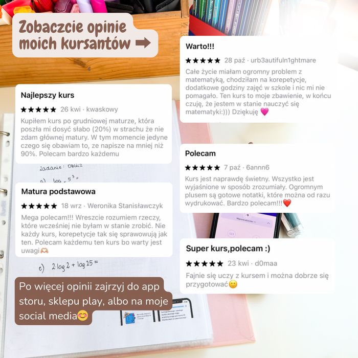 Korepetycje z matematyki z nauczycielką