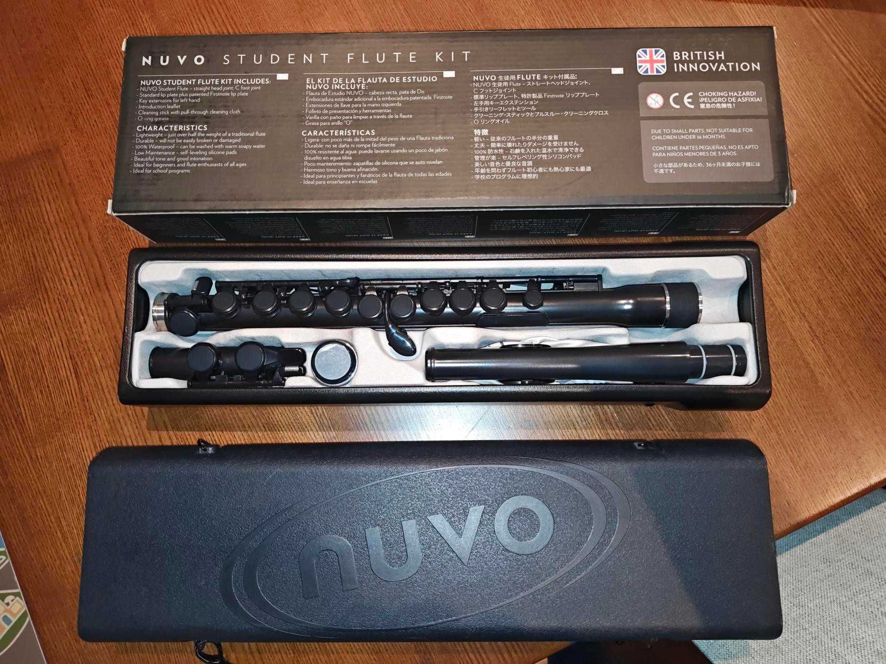 Flauta transversal nuvo student 2.0