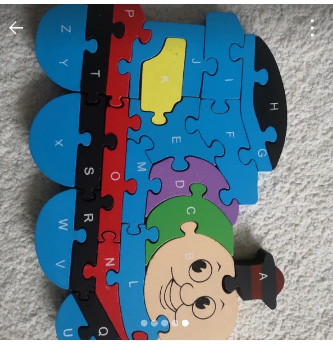 Klocki puzzle Tomek i przyjaciele