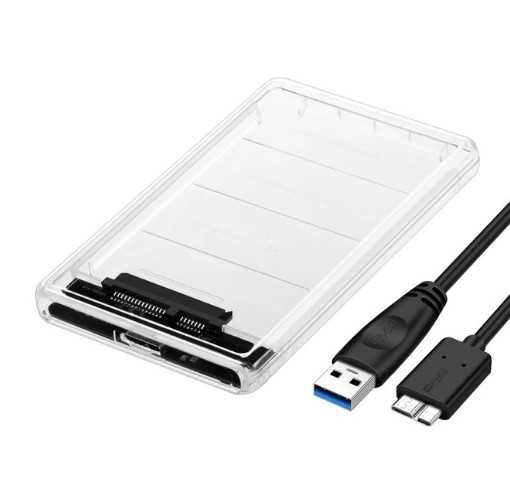 Коробка корпус карман для жестких ssd 2.5" дисков USB 3.0 для SATA III