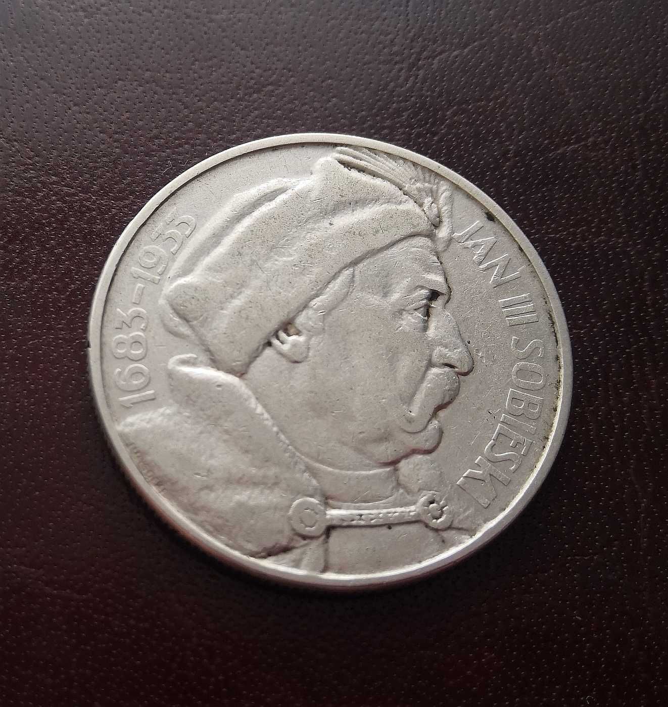 10 zł Sobieski 1933 rok srebro bardzo ładne.