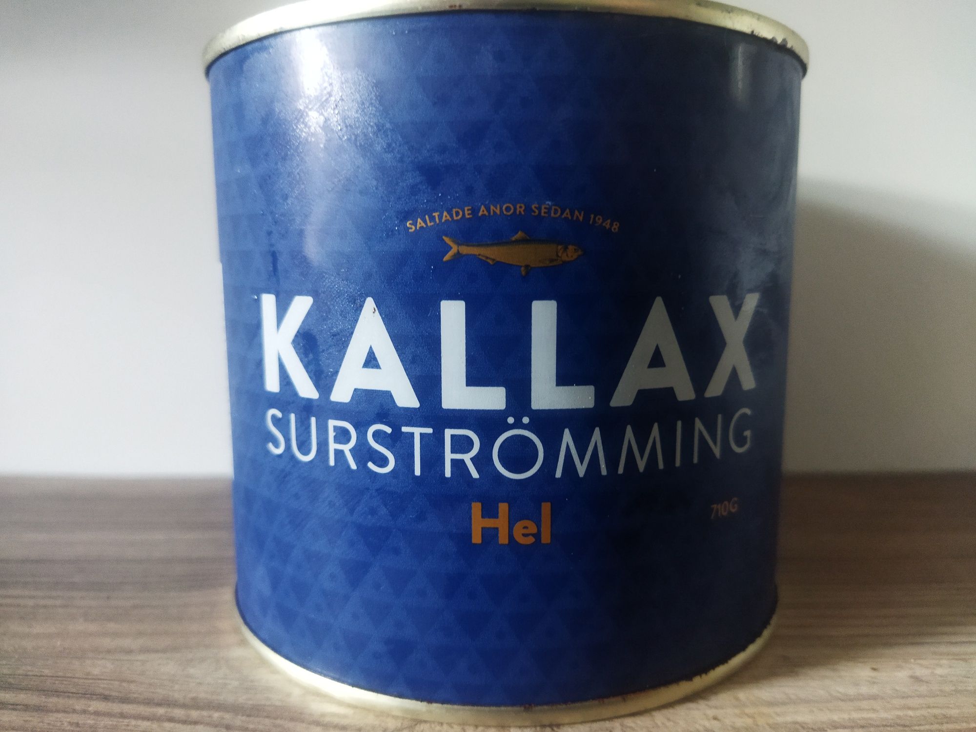 Surströmming - kiszony szwedzki śledź 710g DUŻA PUSZKA