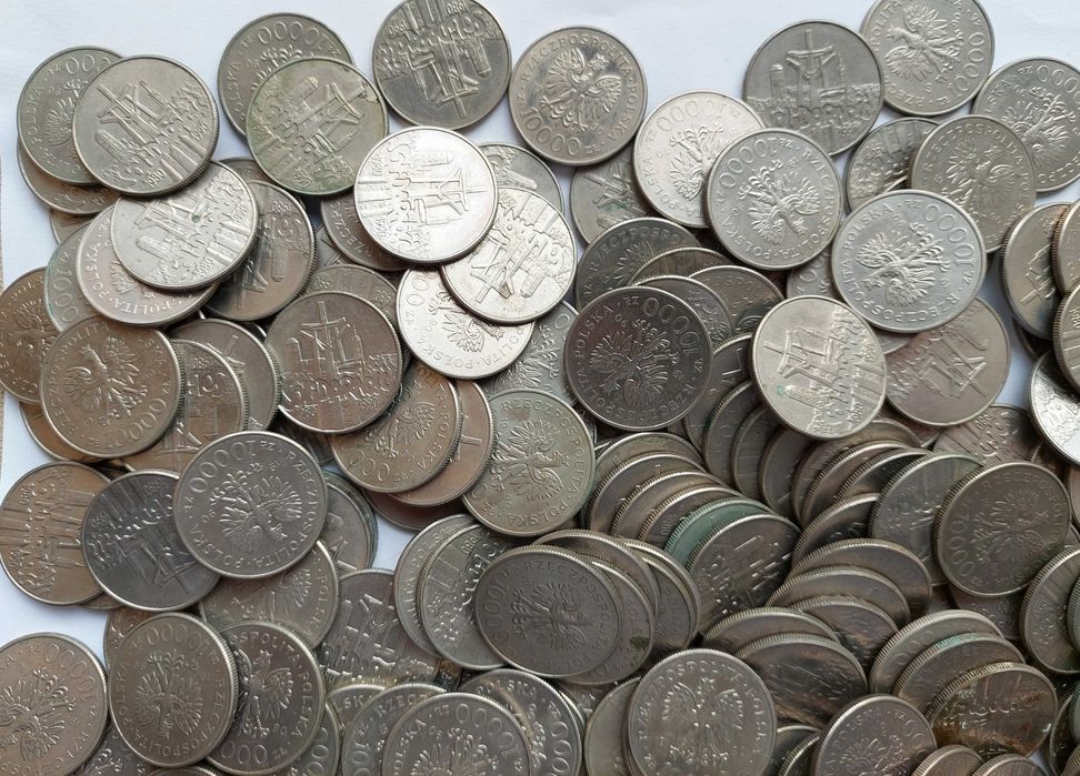 10.000 zł SOLIDARNOŚĆ 1990 r. - 100 szt.