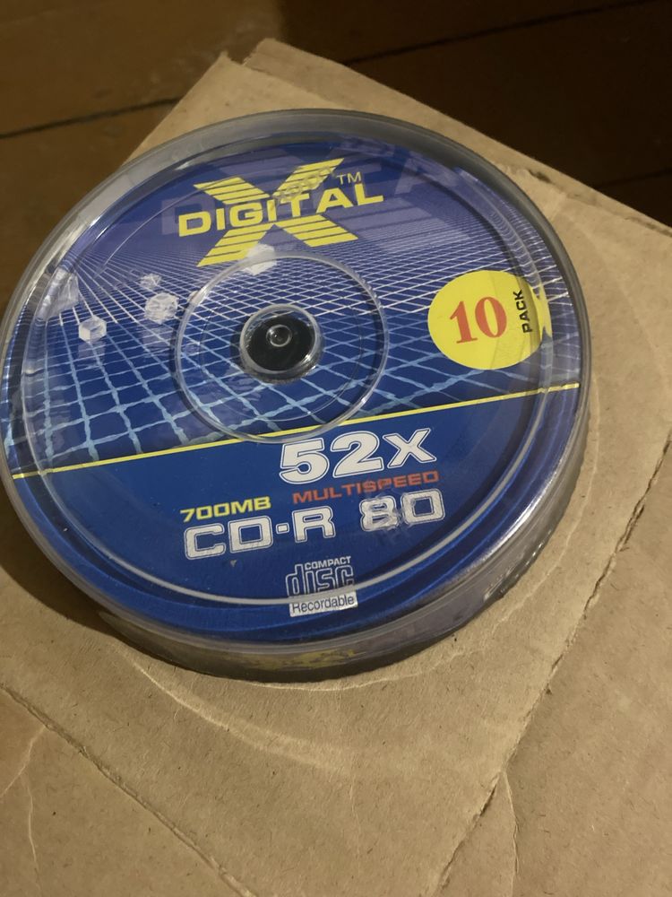 CD-R диски X-Digital 52х болванка діск в боксах