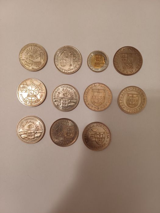 Moedas de 100,00 escudos (11)