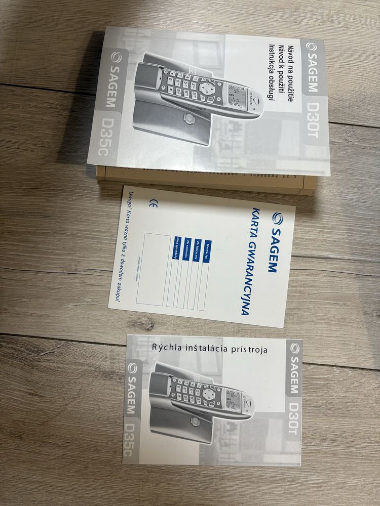 Telefon Stacjonarny SAGMEN D30T