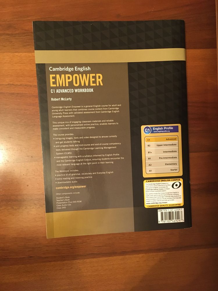Книга Cambridge English Empower Advanced Workbook with Answers