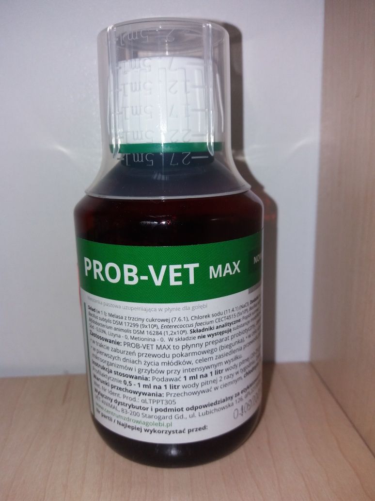 PROBIOTYK PROB-VET MAX Centrum zdrowia gołębi