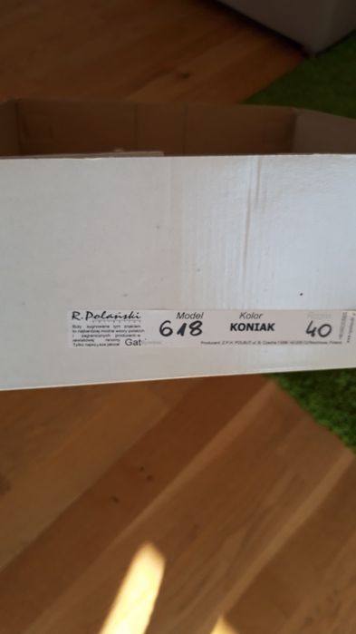 Kozaki nubuk rozm. 40 jesień