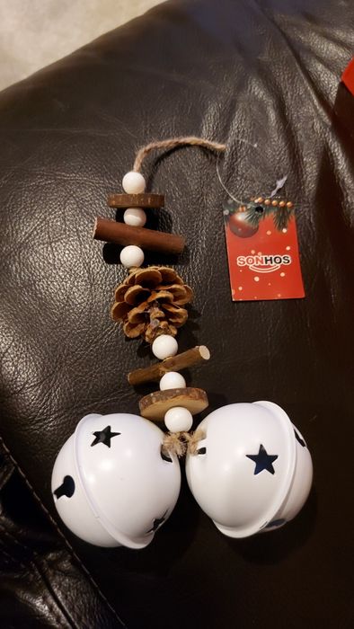 Conjunto de várias decorações de Natal