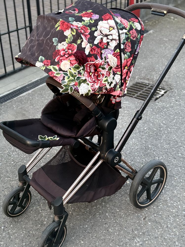 Wózek spacerowy Cybex priam 2.0 spring blossom