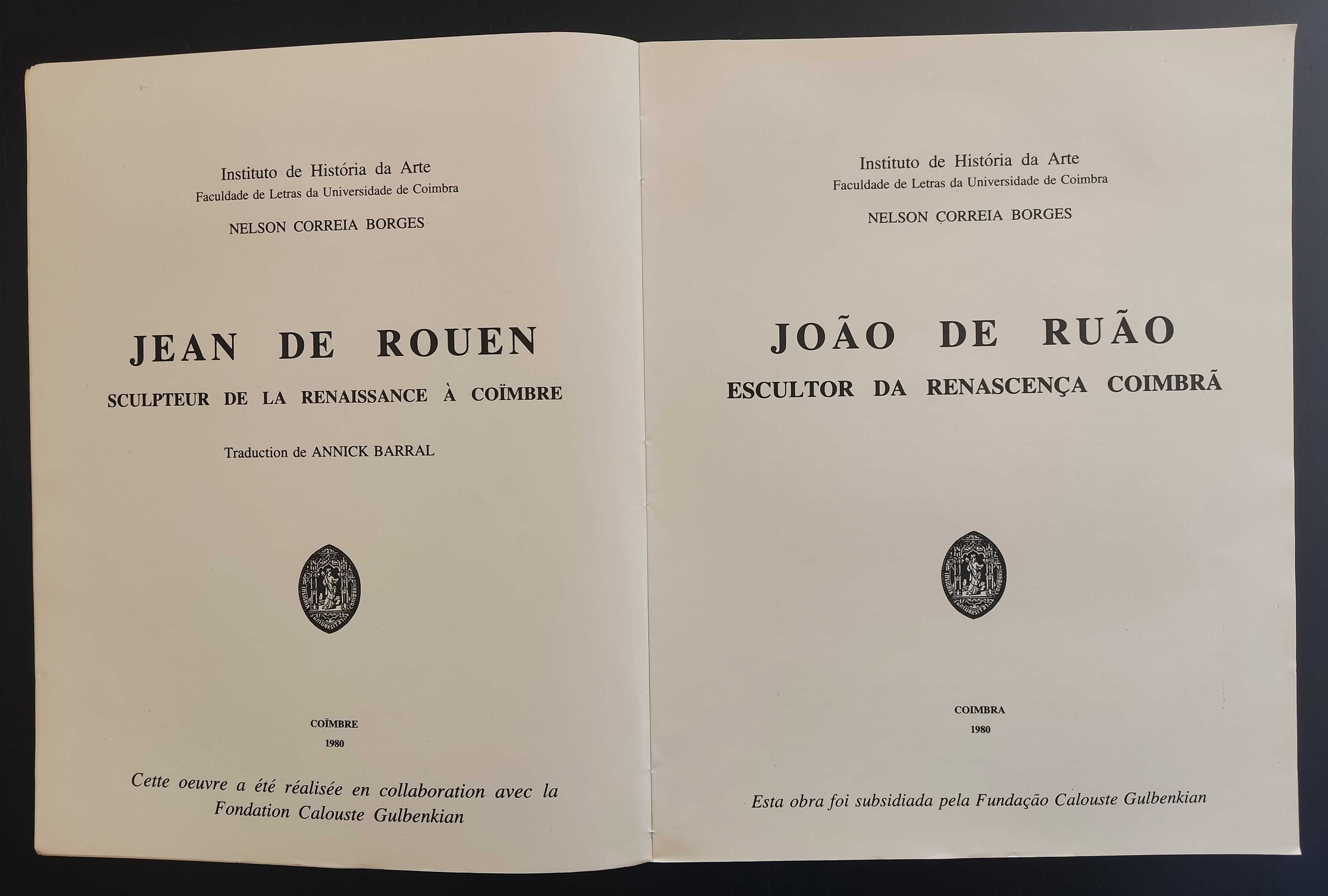 João de Ruão - Escultor da Renascença Coimbrã | Nelson Correia Borges