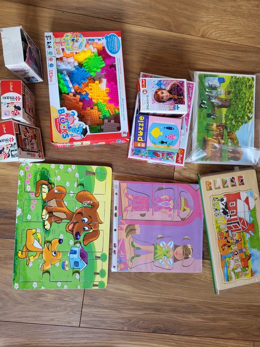 Puzzle minnie Disney frozen układanki drewniane