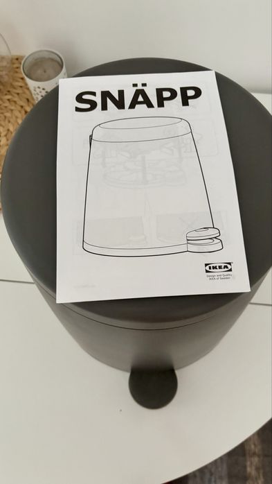 Balde do lixo com pedal | IKEA Snapp
