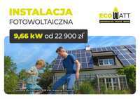 Fotowoltaika / Montaż instalacji fotowoltaicznej 9.66 kW od 22 900 zł
