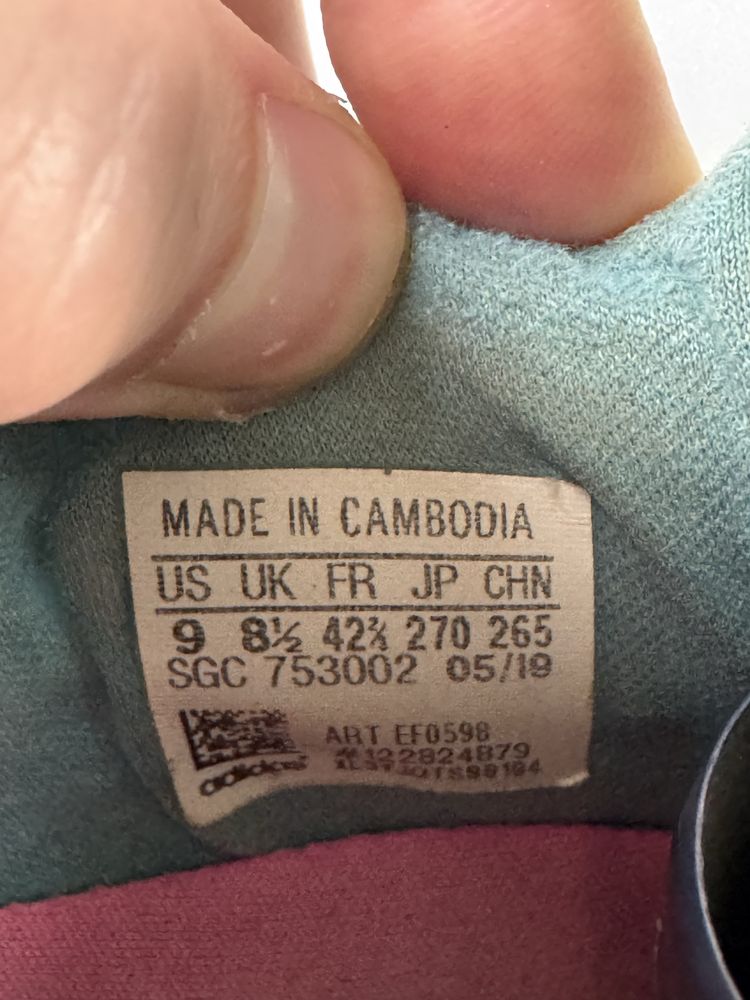 Размер 42 26 см Футбольные бутсы Adidas X 19.3 LL FG