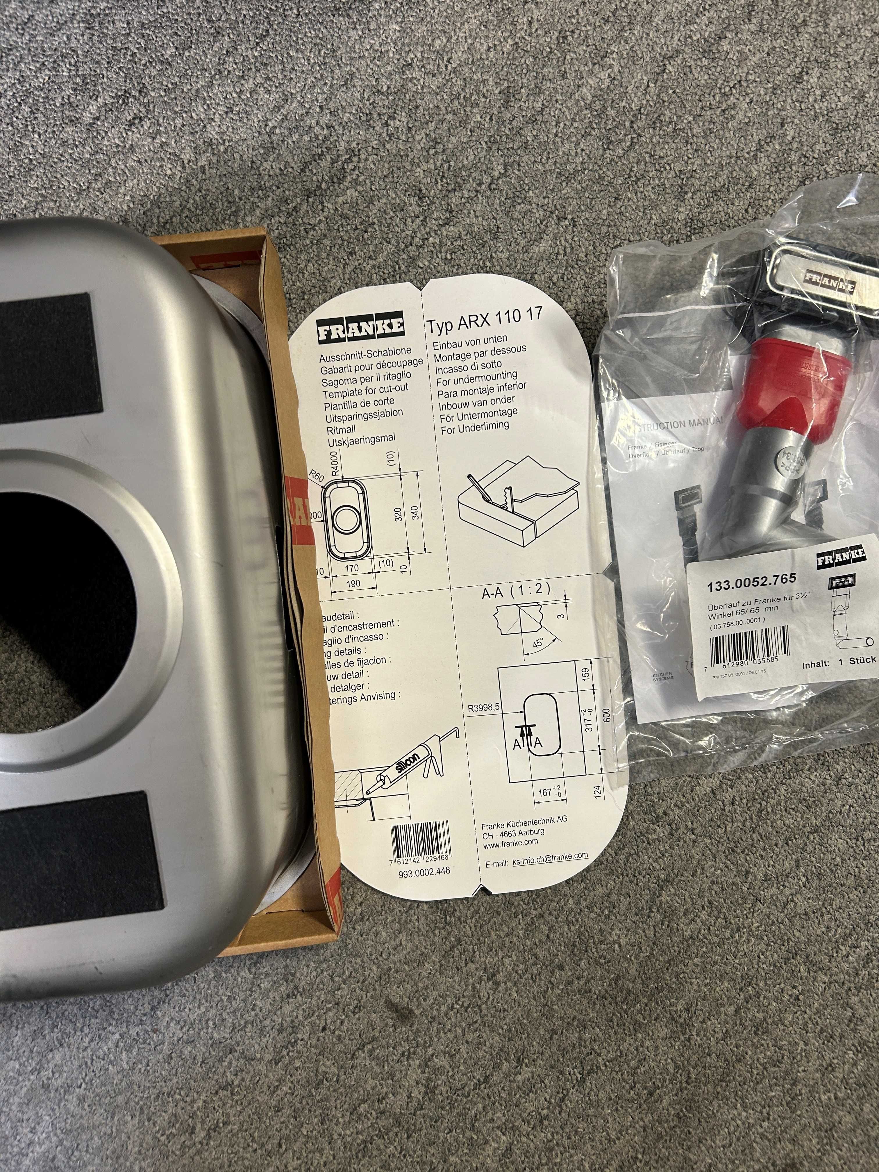 Zlewozmywak Franke ARX 110 17 Ariane